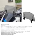 thumbnail image 4 of Pare-brise réglable pour moto, déflecteur de vent universel pour MT07, MT09, MT10, R1, R3, FZ6, TMAX530, TMAX 500 Smoky, 4 of 4