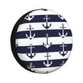 thumbnail image 1 of Fotbe Anchors Funda de Llanta de Repuesto con Estampado, Engrosada, Ajuste Universal para Jeep, Remolque, RV, SUV, Camión-16 inch, 1 of 6