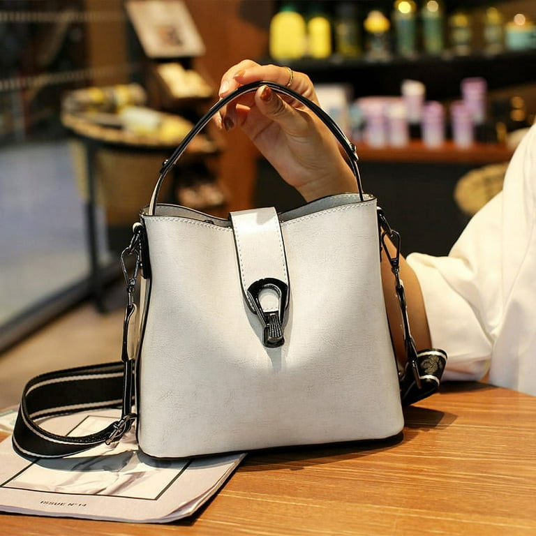 CoCopeaunt Real Cowhide Leather Womens New Bucket Bag Lady Fashion Single  Shoulder Messenger Bag Versatile Handbag Casual Crossbody Bags