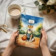 thumbnail image 3 of Happy Father's Day Shiba Inu Playing Basketball with Best Dad Jersey Spiral Bound Journal Shibas Dog Lovers Gifts Idea 5x7in Spiral Notebook - 13006, 3 of 5