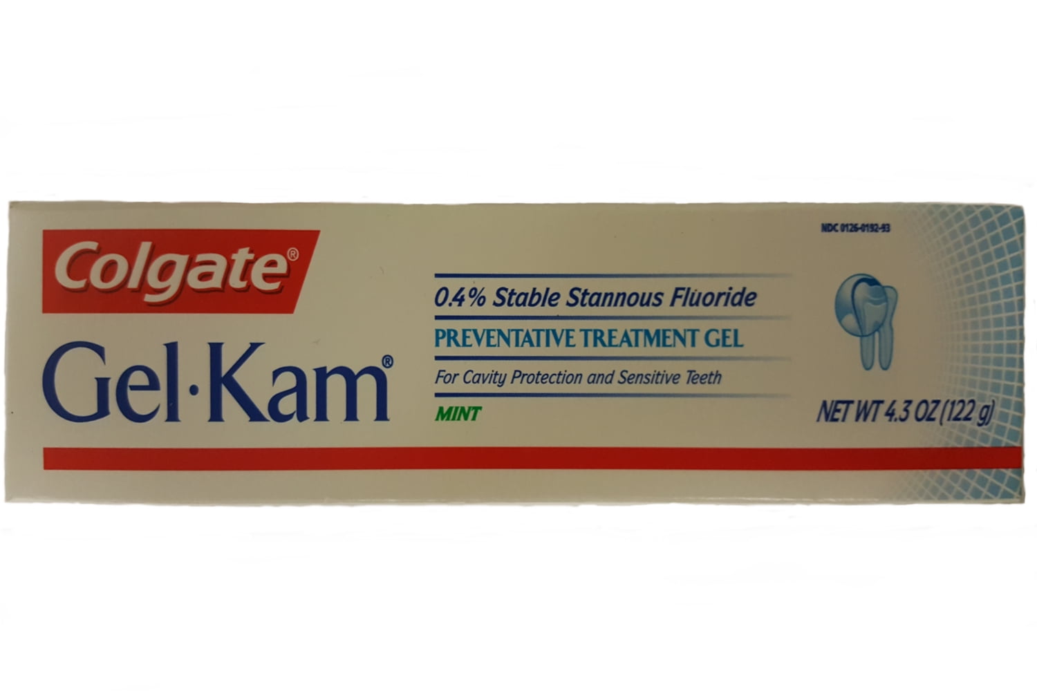 GelKam Colgate Fluoride Preventive Treatment Gel, Mint Flavor 4.3 oz