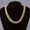 Golden, variant on 1pc Shiny Cuban Chain Icy Miami Men Women'S Cuban Necklace Choker Silvery/Golden Shiny Hip Hop Jewelry for Women Personalized Necklace