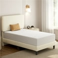 thumbnail image 1 of Yaheetech Matelas en Mousse Mémoire Infusée de Gel de 10 Pouces pour Lit Simple, Parfum Thé Vert, Blanc, 1 of 7