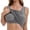 Grey, variant on Womens Tank Tops with One-Piece No Underwire Built in Bras Cute Lace Trim Scoop Neck Sleeveless Ribbing Basic Top Soft Comfort Wide Straps Solid Color Summer Casual Camisole Grey XXL