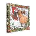 thumbnail image 2 of Wendy Edelson 'Winter Sheep' Canvas Art, 2 of 4