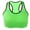 Green, variant on yunLCZ High Impact Strappy Yoga Workout Bra Women Sports Bras Strappy Padded Medium Support Yoga Bra Workout Bra Workout Tops For Women