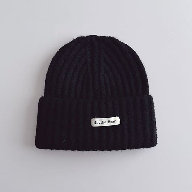 YUNAFFT Bonnet Alphabet pour Enfants Chaud Décontracté Extérieur Hiver Style Ludique de Rue