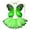 Green, variant on Little Girls Skirts Fairy With Colorful Magical Performance Set With Hairband Wing And Magic Wand Kids Ballet Dance Dress Outfit Size 4-11T