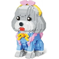 SKQIT Bulldog Building Blocks - Cute Animal Dog - Mini Blocks (954Pcs)
