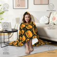 thumbnail image 4 of Funny Burger Wearable Blanket Hoodies for Women Men Adults Food Lovers Soft Cozy Cartoon Burgers Hooded Blankets for Bedding Office Decor Birthday Gifts 50X60 Inch, 4 of 5