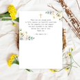 thumbnail image 4 of xianyou-48Pcs Funeral Thank You Cards Sympathy Thank You Card with Stickers Envelopes White Flower Bereavement Card with Message for Memorial Service Loved Ones Celebration of Life, 4 of 4
