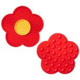 thumbnail image 6 of Cats Lick Pad With Suctions Cup Slow Feeders Licking Mat Flower Shape Silicone Pad With Suctions Cup Dog Licking Mat Silicone, 6 of 8