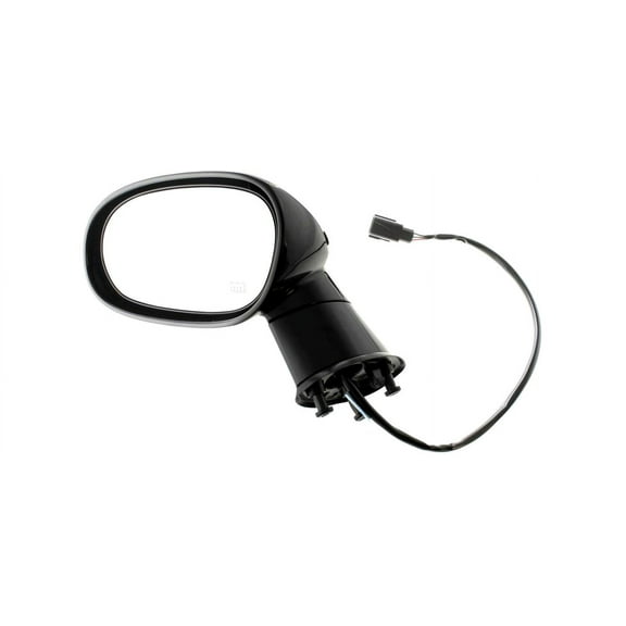 Mirror Compatible With 2008-2014 Dodge Challenger Left Driver Side Heated Paintable Kool-Vue