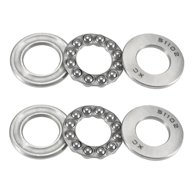 Unique Bargains 51102 Roulement à Billes Axial en Acier au Carbone 3 Pcs 28x15x9mm 2 Pcs