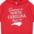 thumbnail image 3 of Inktastic Someone in North Carolina Loves Me Toddler Hoodie, 3 of 4