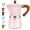 Pink, variant on 2 Cup Aluminum Espresso Stovetop Moka Pot Express Coffee Maker Percolator Italian Classic Mocha Coffee Machine for Italian and Cuban Cafe Brewing for Home & Camping 100ml 3.3oz