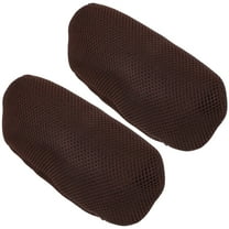 PAMINGONO 1 Pair Replaceable Crutch Pad for Crutches in Coffee Color 8.3x3.7x2.2in Cotton Sponge