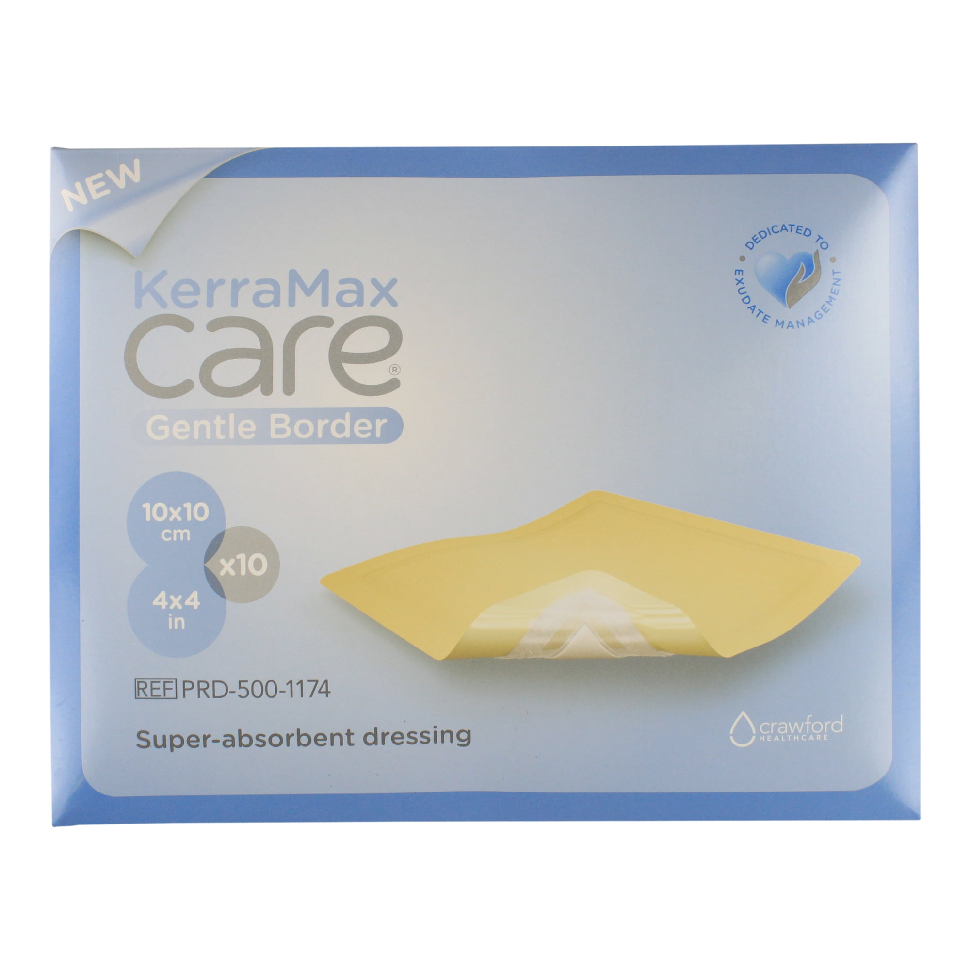 KerraMax Care 4"x4" Super Absorbent Wound Dressing (PRD5001174