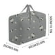 thumbnail image 3 of Extra Large Storage Bags Strong Handles Zippers Heavy Duty Washable Moving Bag Closet Underbed Organizer For Bedding Blanket, Reusable Foldable Portable Organizer, Metal Frame Zippered, 3 of 9