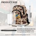 thumbnail image 6 of TSOVTHRID Small Crossbody Bags for Women Highland Cow Sunflower Butterfly Print Cell Phone Purse Shoulder Bag Small Crossbody Travel Purse Wallet with Adjustable Strap, 6 of 7