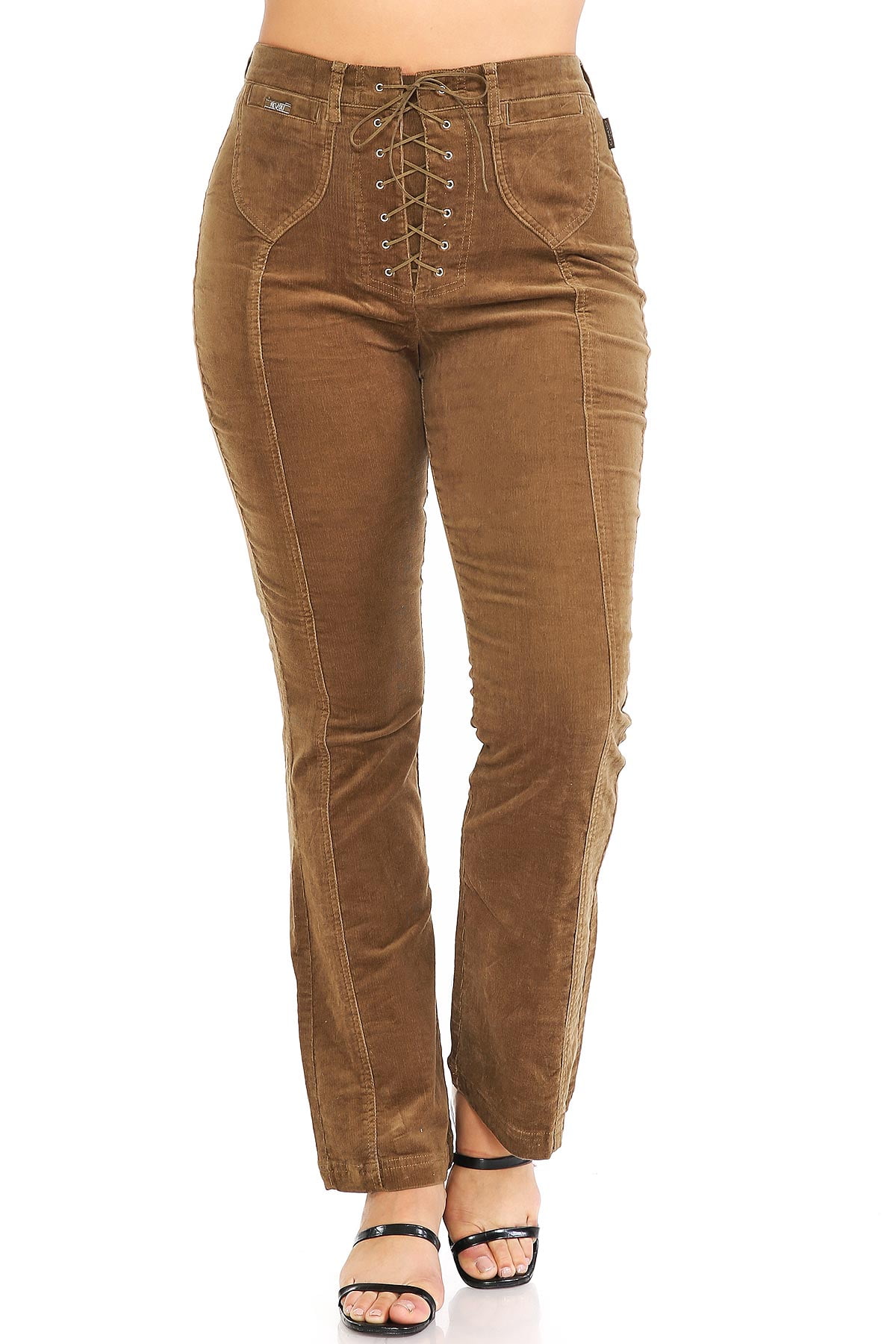women's bell bottom corduroy pants