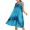Light blue, variant on Aoochasliy Trendy Dress Clearance Women's Plus Size Sleeveless Floral Casual Midi Dress Beach Loose Sundress