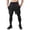 Black, variant on Men's 2 in 1 Running Pants, Gym Workout Compression Pants for Men Training Athletic Size 3XL Black