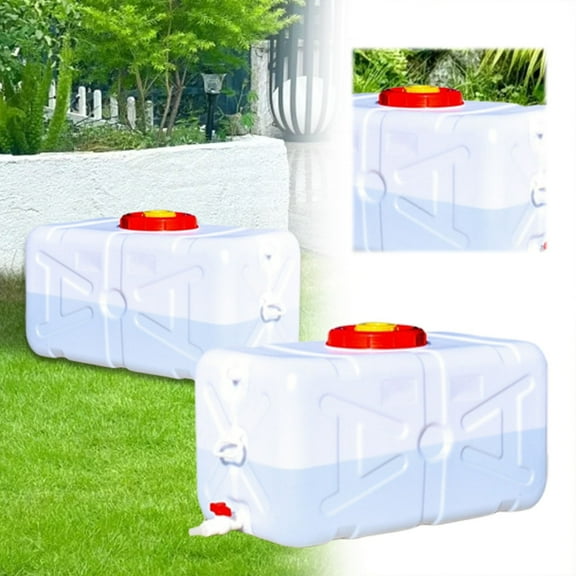 Clearance Square Water Storage Tank for Irrigation Supplies Durable Aging Design Holds 15L Ideal for Outdoor Garden Farm Use