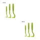 thumbnail image 4 of Greeniant 3 uds removedor de garrapatas gancho de garrapatas de plástico para mascotas herramientas de limpieza de piojos portátiles de Verde 2piezas, 4 of 6