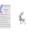 thumbnail image 2 of Kit de maqueta metálica 3D FILASLFT Mechanical Small Dream Elk, 2 of 7