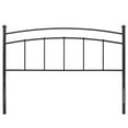 thumbnail image 3 of Pemberly Row Tête de Lit Simple Moderne en Fer Enduit de Poudre, Noire, 3 of 6