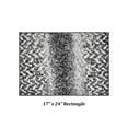 thumbnail image 5 of Better Trends Bath Rug 17” x 24” Bathroom Rug Mat Non-Slip Micro Polyester Bath Rugs for Bathroom Floor, Shower, Tub, Toilet Casablanca Collection - (Gray), 5 of 5