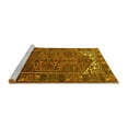 thumbnail image 2 of Ahgly Company Machine Washable Indoor Rectangle Persian Yellow Traditional Area Rugs, 2' x 3', 2 of 4