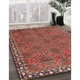 thumbnail image 2 of Ahgly Company Indoor Rectangle Traditional Orange Salmon Pink Persian Area Rugs, 3' x 5', 2 of 6