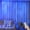 Blue, variant on Solar Curtain Lights, 6m x 3m 600 LED Outdoor Waterfall Lights with Remote & Timer, 8 Modes Cuttable, IP65 Waterproof for Garden, Gazebo, Wedding, Party Decor
