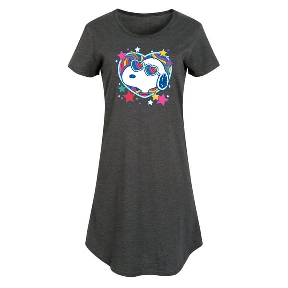 Peanuts - Snoopy Groovy Heart - Women's Any Way Dress