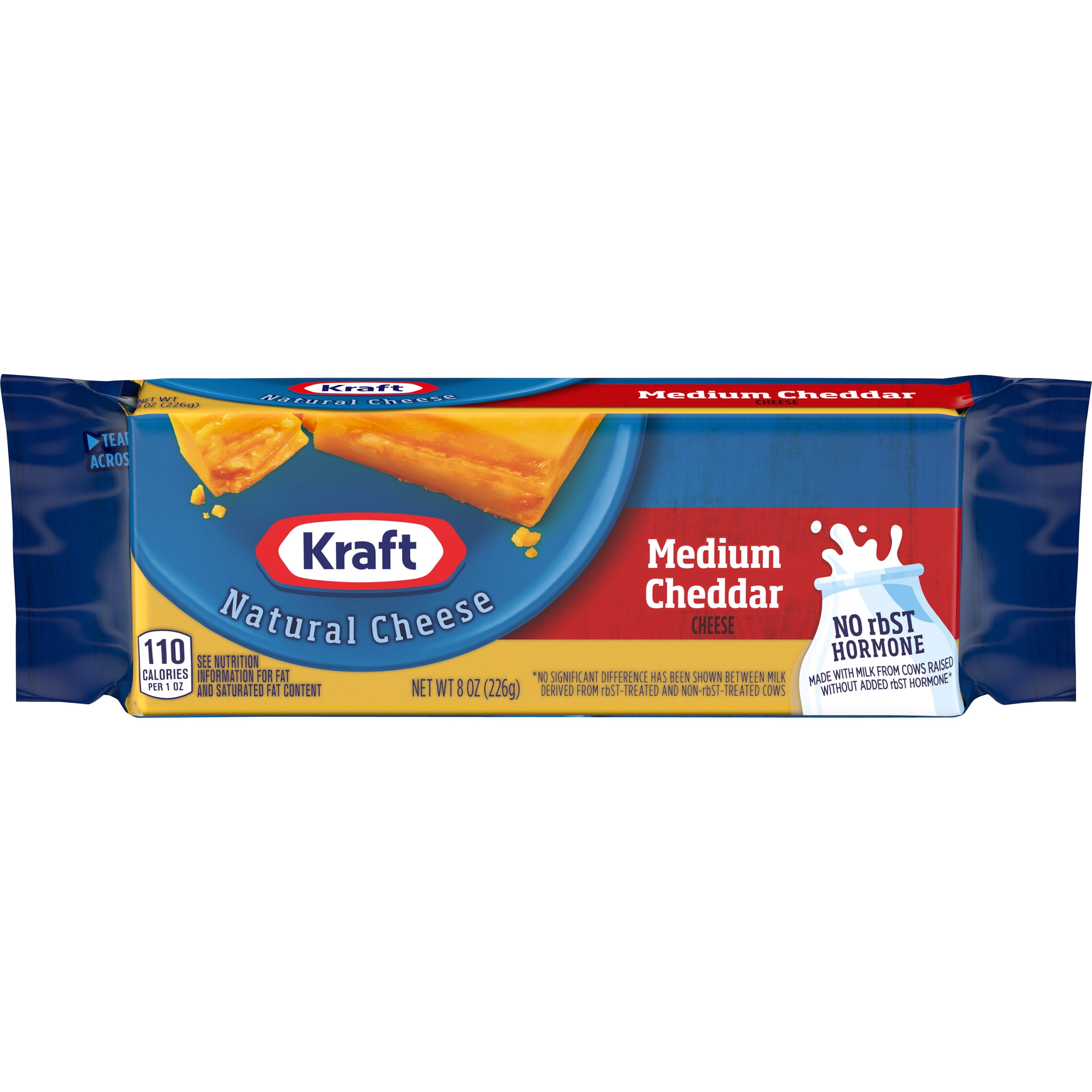 Kraft Medium Cheddar Cheese, 8 oz Block