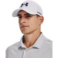 thumbnail image 3 of Gorra Under Armour Golf 96 White/Midnight Navy para hombre, 3 of 3