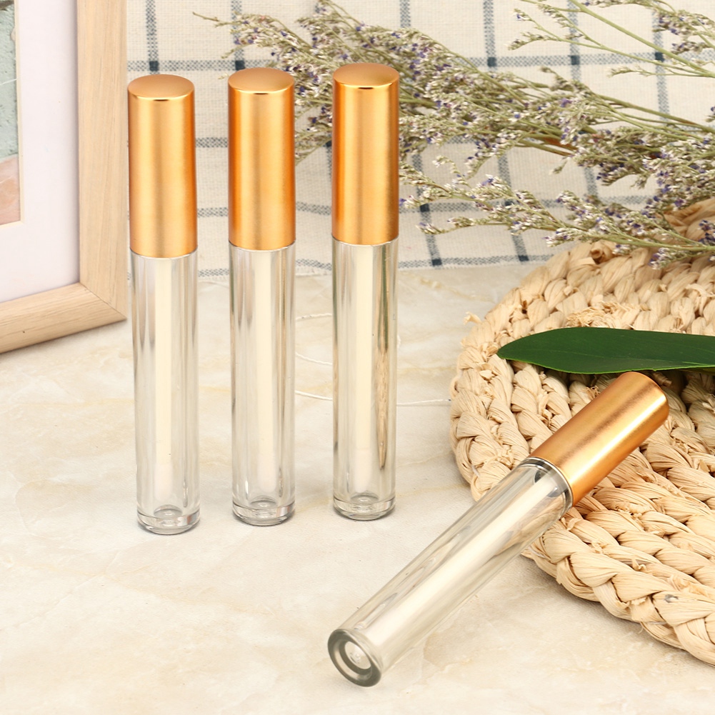 OTVIAP 10pcs Lip Gloss Tube Refillable Lip Balm Empty Bottle Container