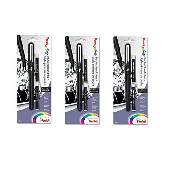 Hassy Minister Rennen Pentel Arts Pocket Brush Pen, Includes 2 Black Ink Refills (GFKP3BPA) 3 Sets - Walmart.com Hassy Minister Rennen Pentel Arts Pocket Brush Pen, Includes 2 Black Ink Refills (GFKP3BPA) 3 Sets - Walmart.com