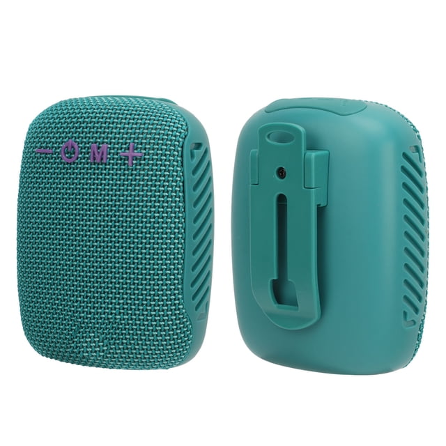 Waterproof Speaker with Bike Bracket, Portable Speaker with Memory Card Slot and Radio Compatibility