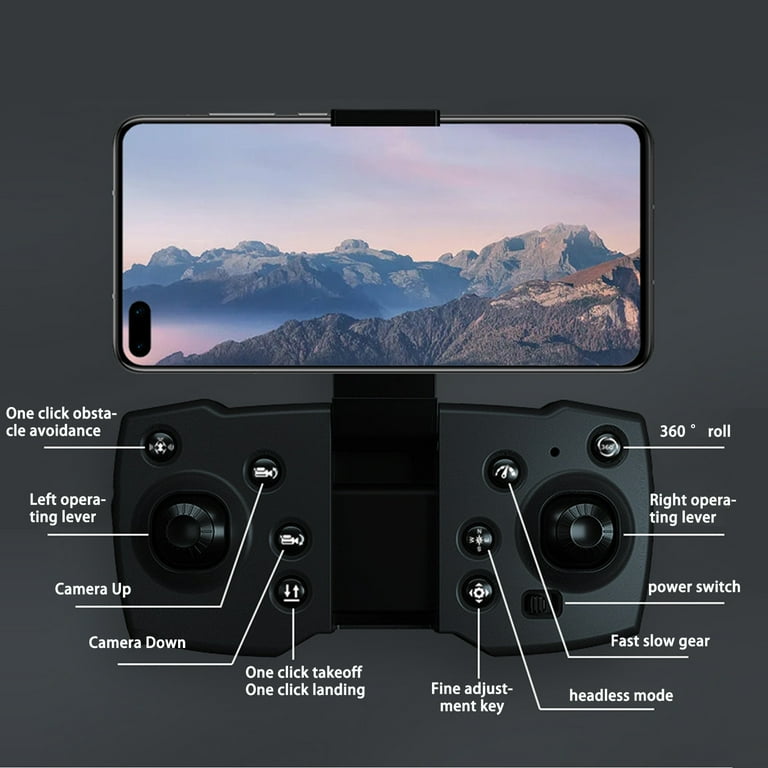 Nouveau drone K7 4K HD avec double caméra, flux optique à 360 degrés, drone RC a Nouveau drone K7 4K HD avec double caméra, flux optique à 360 degrés, drone RC a