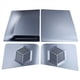 thumbnail image 2 of Placas Frontales para Slim Disc Edition Cubierta de Consola Placa Frontal Ventilaciones de Refrigeración Panel Lateral Carcasa Protectora Accesorios para Juegos, 2 of 5