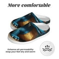 thumbnail image 6 of Lsque Adorable Blue Baby Dragon Pattern Womens Comfort Cotton on Scuff With Memory Foam and Anti-skid Sole Slipper-37/38, 6 of 7