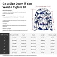 thumbnail image 5 of Gaeub Cartoon Iceberg Polar Bear Men's and Women's UPF 50+ Long-Sleeved Sun Protection Clothing, Fishing Shirt Long Sleeve Zip-Large, 5 of 7
