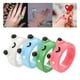 thumbnail image 5 of 4 piezas conjunto de anillos 7 tamaños apilables animal estético moda resina plástico Anime joyería bonita anillos gruesos Salvador Anillos de resina, 5 of 10