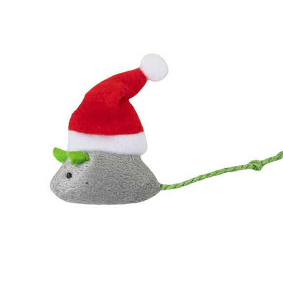 Christmas Puppy Chew Toy Indestructible Dog Toy Christmas Cat Toy Cat Grinding Toy Funny Cute Dog Cat Interactive Toy Christmas Toy Cat Toy for Dogs Aggressive Chewers Large Dogs Dog Boom Aggressive