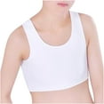 thumbnail image 3 of Lindreshi Bras for Women Fashion Compression Chest Binder Women Sleeveless Vest Short Tank Tops, 3 of 4