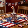 thumbnail image 4 of Sruoe Independence Day Desk Goose Outfits, 7 Inch Mini Porch Goose Clothes, Desktop Goose Outfits, Costume Clothes for Table Decor Tabletop Goose Accessory Holiday All Seasons Holiday, 4 of 6