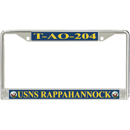 USNS Rappahannock T-AO-204 License Plate Frame